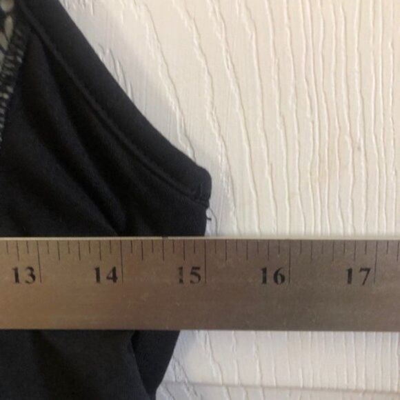 Lola Stretch Racerback Dress Damask Black Gray - Picture 3 of 10